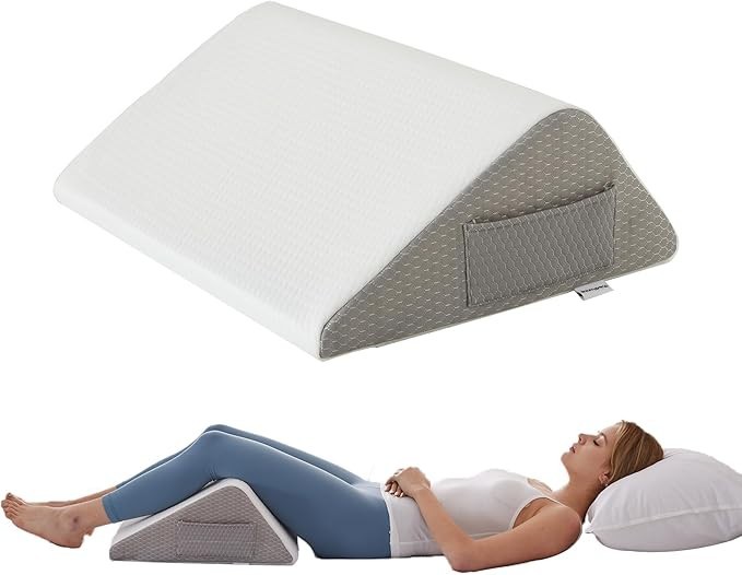 Memory Foam Knee Pillow For Back Sleeping & Pain Relief suppliers